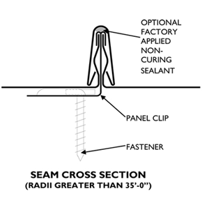 CRSS 10 Metal Roof Panel greater than 35 feet